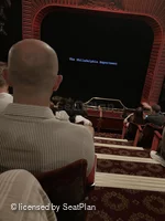 Phoenix Theatre Dress Circle F15 view from seat photo