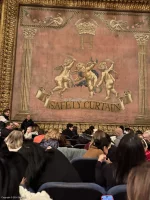 Theatre Royal Haymarket Stalls J13 view from seat photo