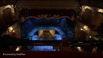 Apollo Theatre Balcony A16 view from seat photo
