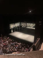 National Theatre - Lyttelton Circle Slips6 view from seat photo