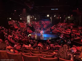 Circle in the Square Theatre Orchestra K127 view from seat photo