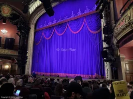 Lyceum Theatre Orchestra L10 view from seat photo