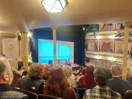 Criterion Theatre Dress Circle F25 view from seat photo
