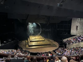 National Theatre - Olivier Circle F64 view from seat photo