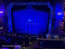 St James Theatre Mezzanine J2 view from seat photo
