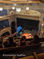 Harold Pinter Theatre Balcony D2 view from seat photo