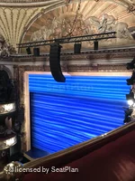 Novello Theatre Grand Circle AA10 view from seat photo