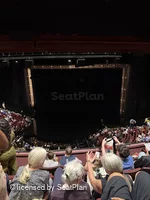 Vivian Beaumont Theater Loge E404 view from seat photo