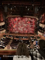 Lyceum Theatre Grand Circle B22 view from seat photo
