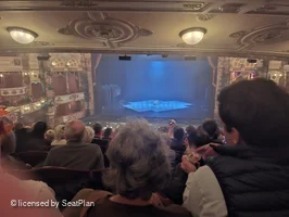London Coliseum Dress Circle J23 view from seat photo