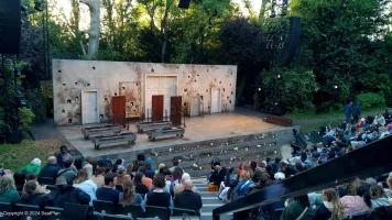 Regent's Park Open Air Theatre Upper Right M52 view from seat photo