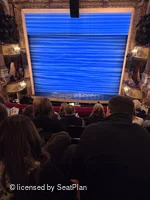 Novello Theatre Dress Circle E11 view from seat photo