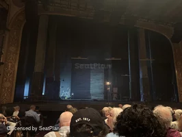 Winter Garden Theatre Orchestra J117 view from seat photo