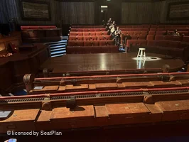 London County Hall Courtroom Stalls E114 view from seat photo
