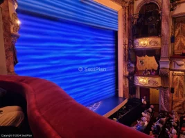 Novello Theatre Dress Circle AA14 view from seat photo