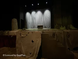 Alexandra Palace Theatre Stalls B15 view from seat photo