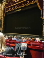 London Coliseum Stalls H5 view from seat photo