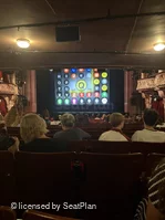 Shaftesbury Theatre Stalls W13 view from seat photo
