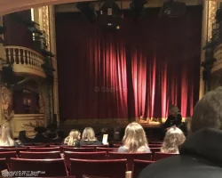 Playhouse Theatre Stalls Q14 view from seat photo