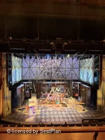 Stephen Sondheim Theatre Mezzanine BB115 view from seat photo