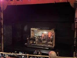Longacre Theatre Mezzanine C3 view from seat photo