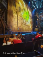 Gershwin Theatre Orchestra EE11 view from seat photo