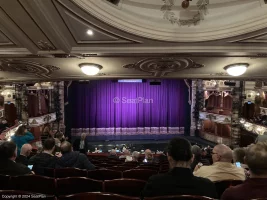 London Coliseum Dress Circle K35 view from seat photo