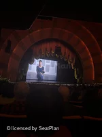 Radio City Music Hall Orchestra 6 P614 view from seat photo