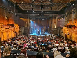Alexandra Palace Theatre Circle C21 view from seat photo