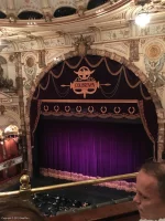 London Coliseum Balcony B11 view from seat photo