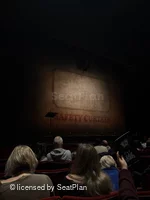 Peacock Theatre Stalls F27 view from seat photo