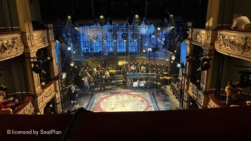 Tom Stoppard Theatre Upper Circle A11 view from seat photo