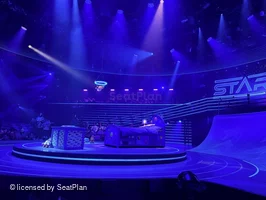 Wembley Park Theatre First Class Carriage 4 CC54 view from seat photo