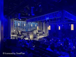 Circle in the Square Theatre Orchestra G207 view from seat photo