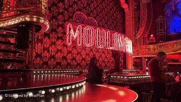 Al Hirschfeld Theatre Orchestra F11 view from seat photo