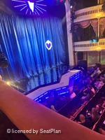 Criterion Theatre Dress Circle AA28 view from seat photo