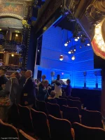 Belasco Theatre Orchestra F18 view from seat photo