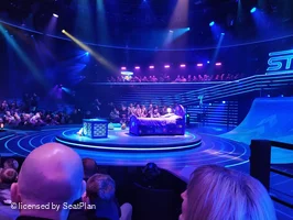 Wembley Park Theatre First Class Carriage 4 EE54 view from seat photo