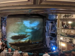 Sondheim Theatre Dress Circle G29 view from seat photo