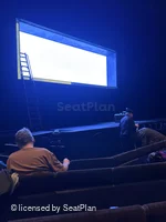 Barbican Theatre Stalls D32 view from seat photo