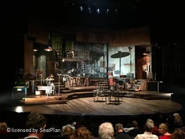 National Theatre - Olivier Stalls J41 view from seat photo