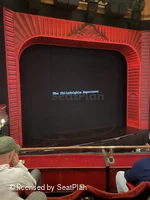 Phoenix Theatre Dress Circle C26 view from seat photo