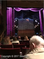 Playhouse Theatre Stalls F17 view from seat photo