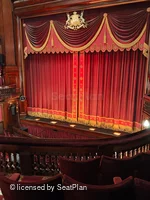 St Martin's Theatre Dress Circle D19 view from seat photo