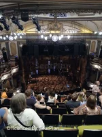 Victoria Palace Theatre Grand Circle H26 view from seat photo