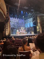 Stephen Sondheim Theatre Orchestra M13 view from seat photo