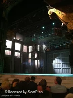 Palace Theatre Stalls F3 view from seat photo