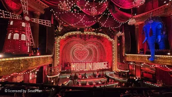 Piccadilly Theatre Royal Circle A22 view from seat photo