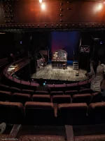 Royal Court Theatre Circle E9 view from seat photo