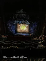 Apollo Victoria Theatre Dress Circle N12 view from seat photo